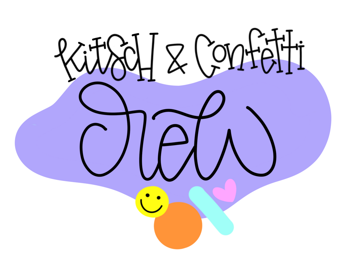 Confetti Crew Template Club Kitsch And Confetti