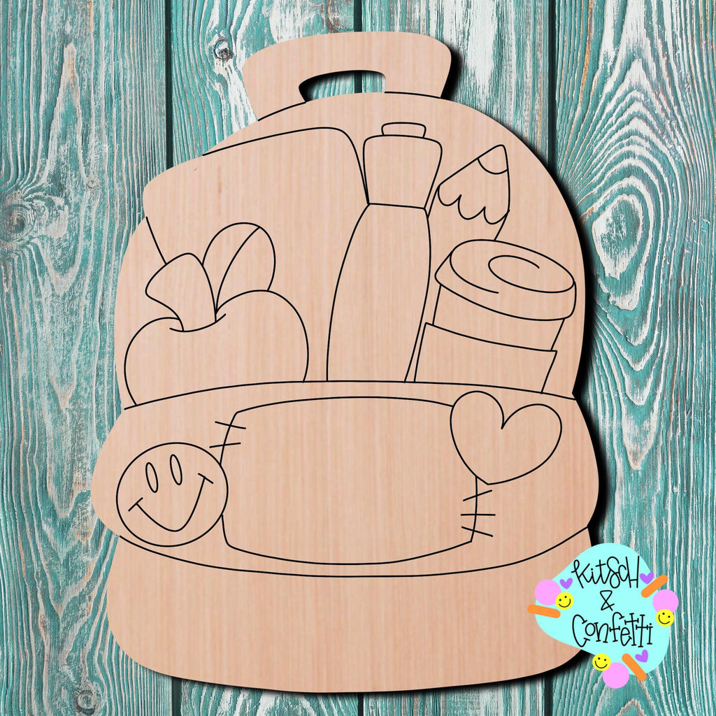 Backpack Wooden Blank