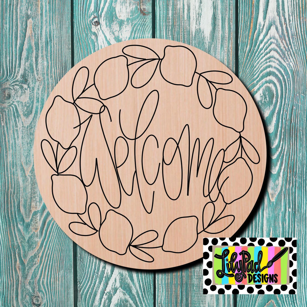 Lilypad Designs Lemon Welcome