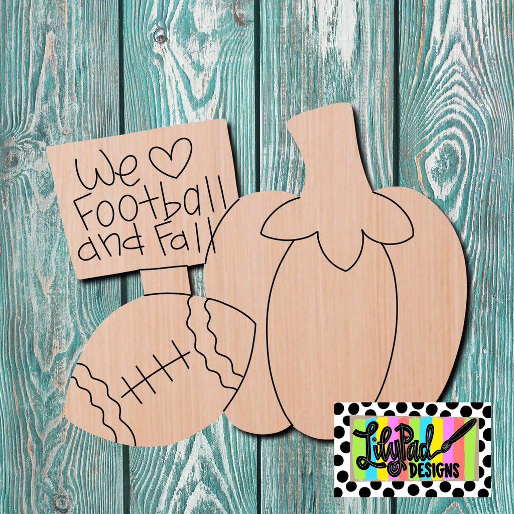 Lilypad Designs Football And Fall