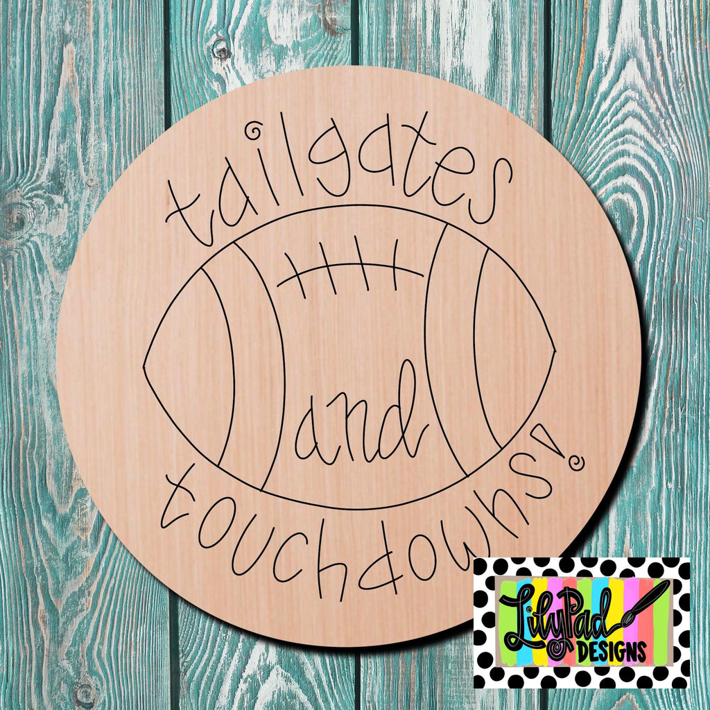 Lilypad Designs Football Touchdown Tailgating