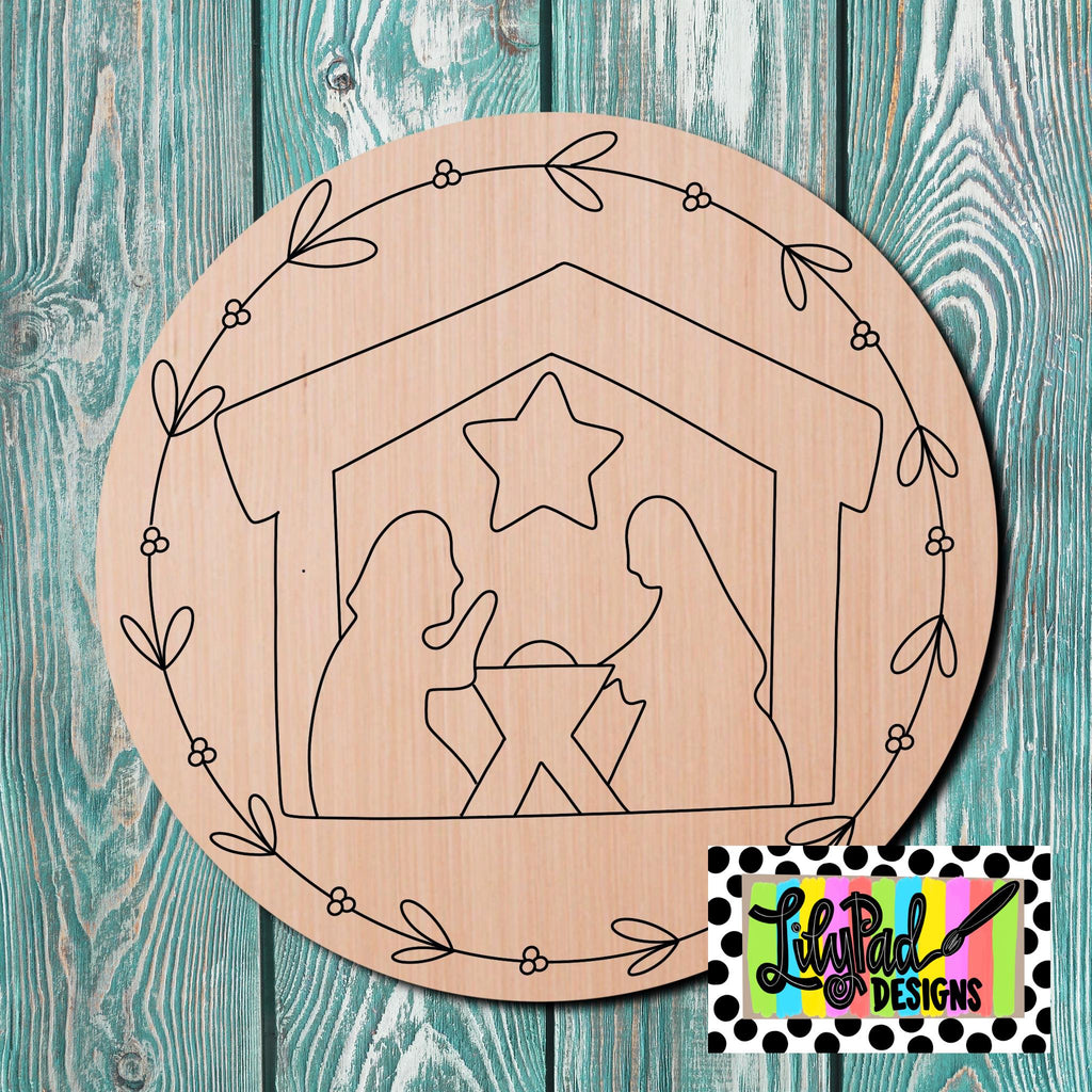 Lilypad Designs Nativity