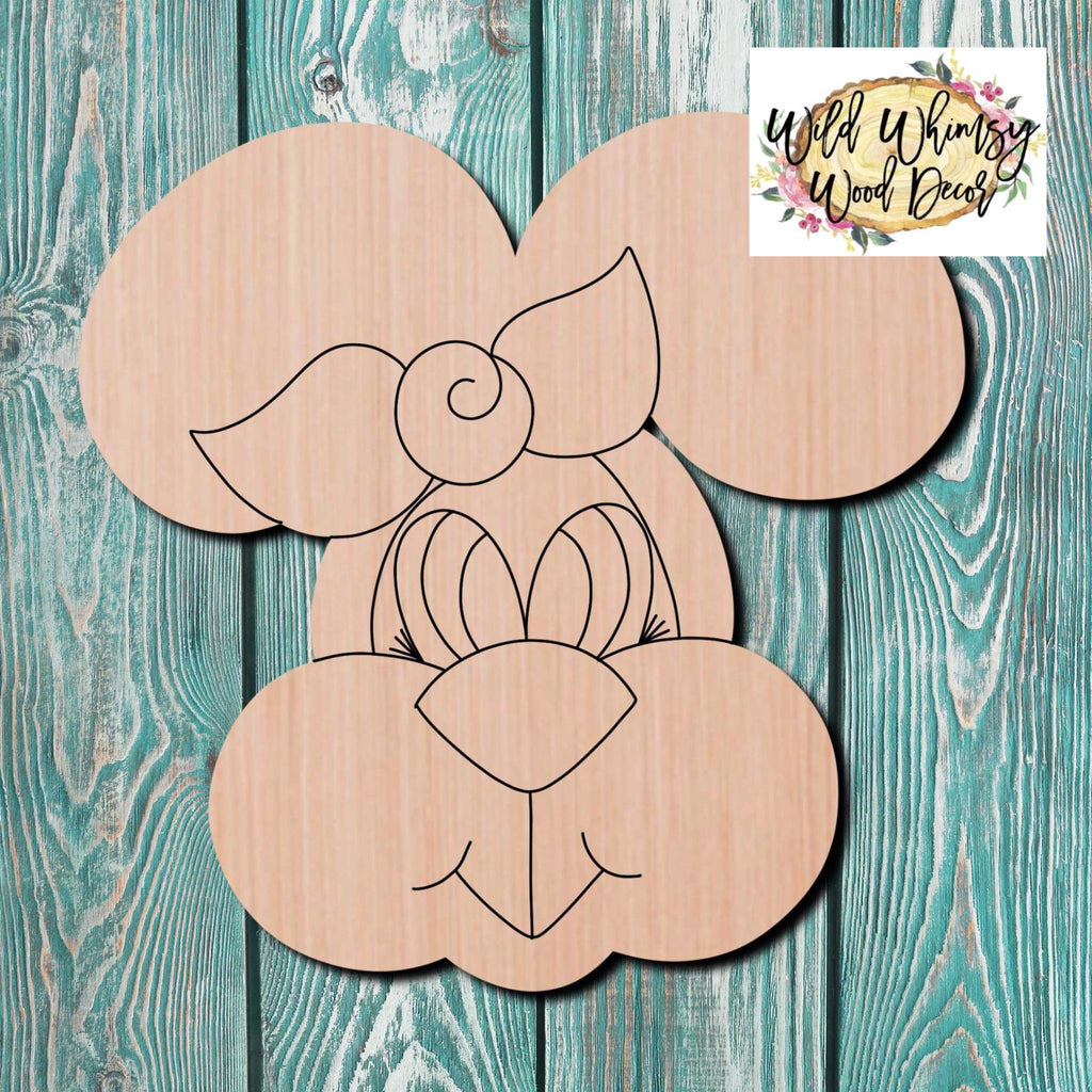 Wild Whimsy Wood Easter Bunny