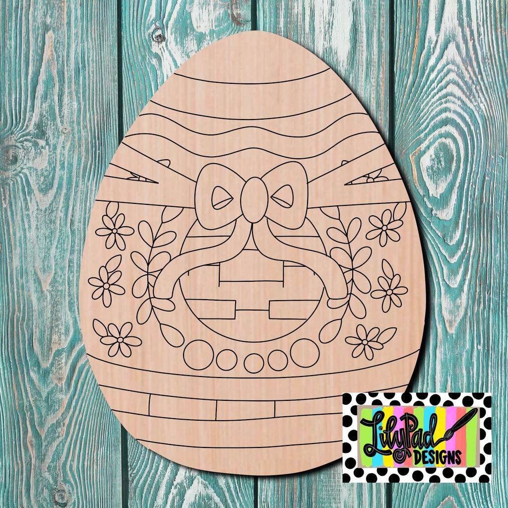 Lilypad Designs Chinoiserie Easter Egg