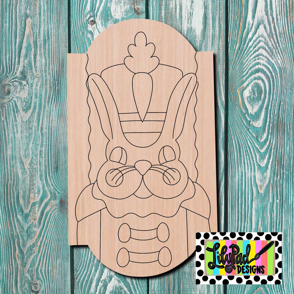 Lilypad Designs Easter Bunny Wooden Cutout