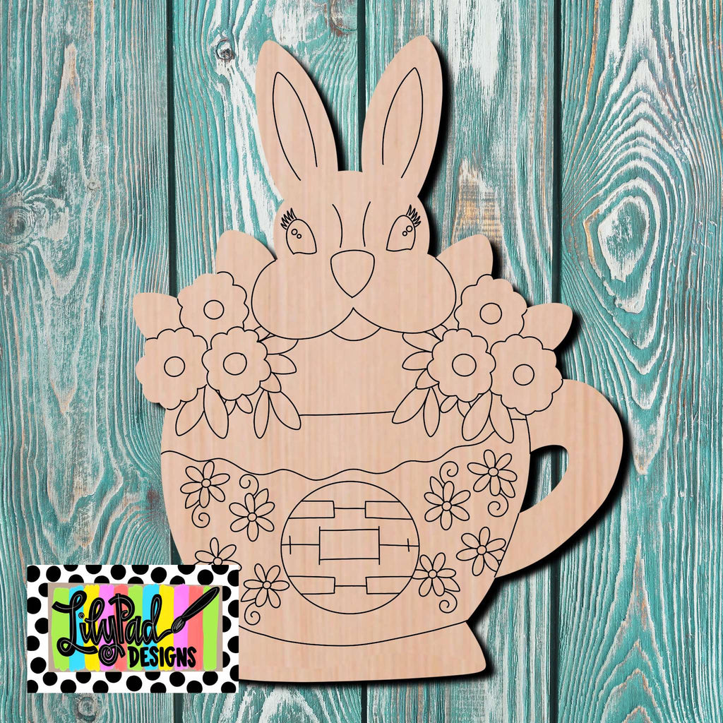 Lilypad Designs Bunny Teacup