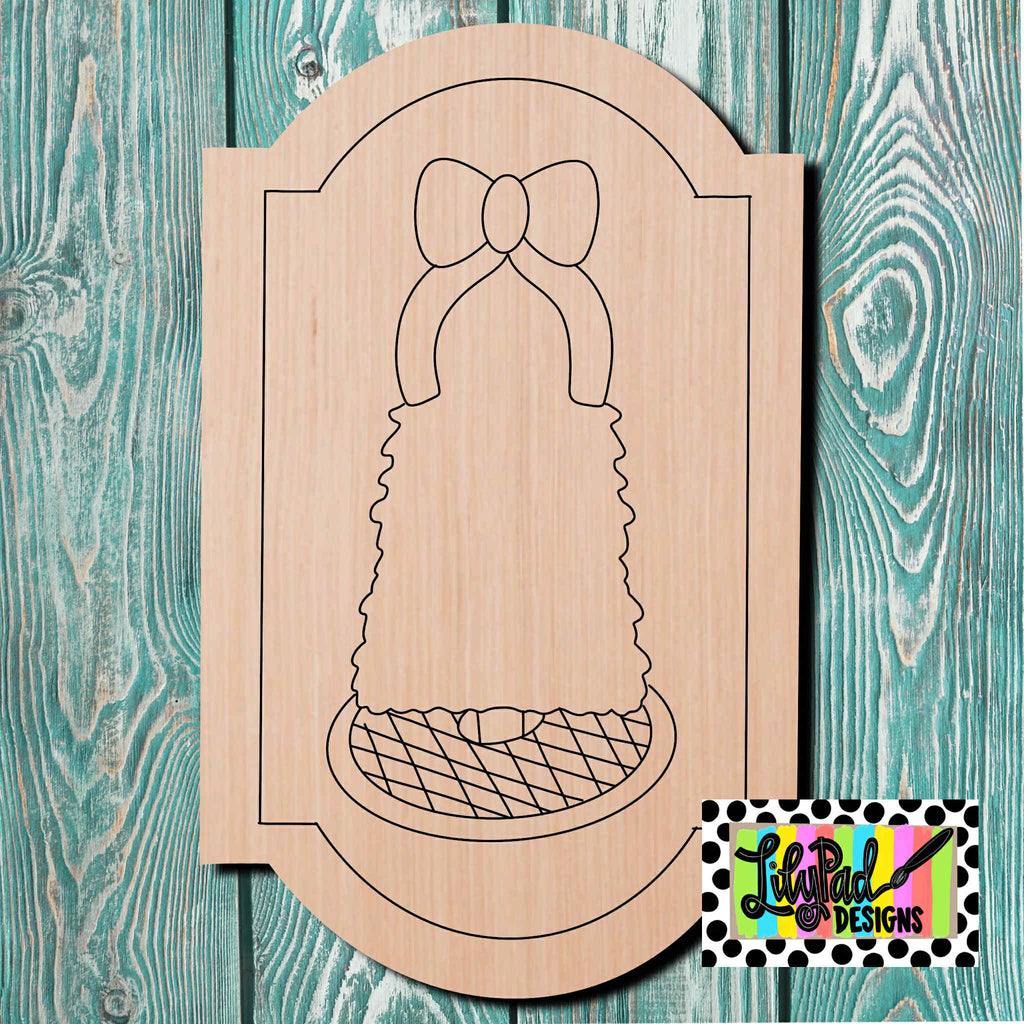 Lilypad Designs Christmas Tree Wooden Cutout