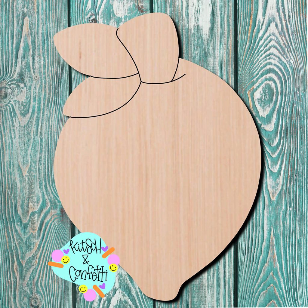 Kitsch & Confetti Lemon Wooden Cutout