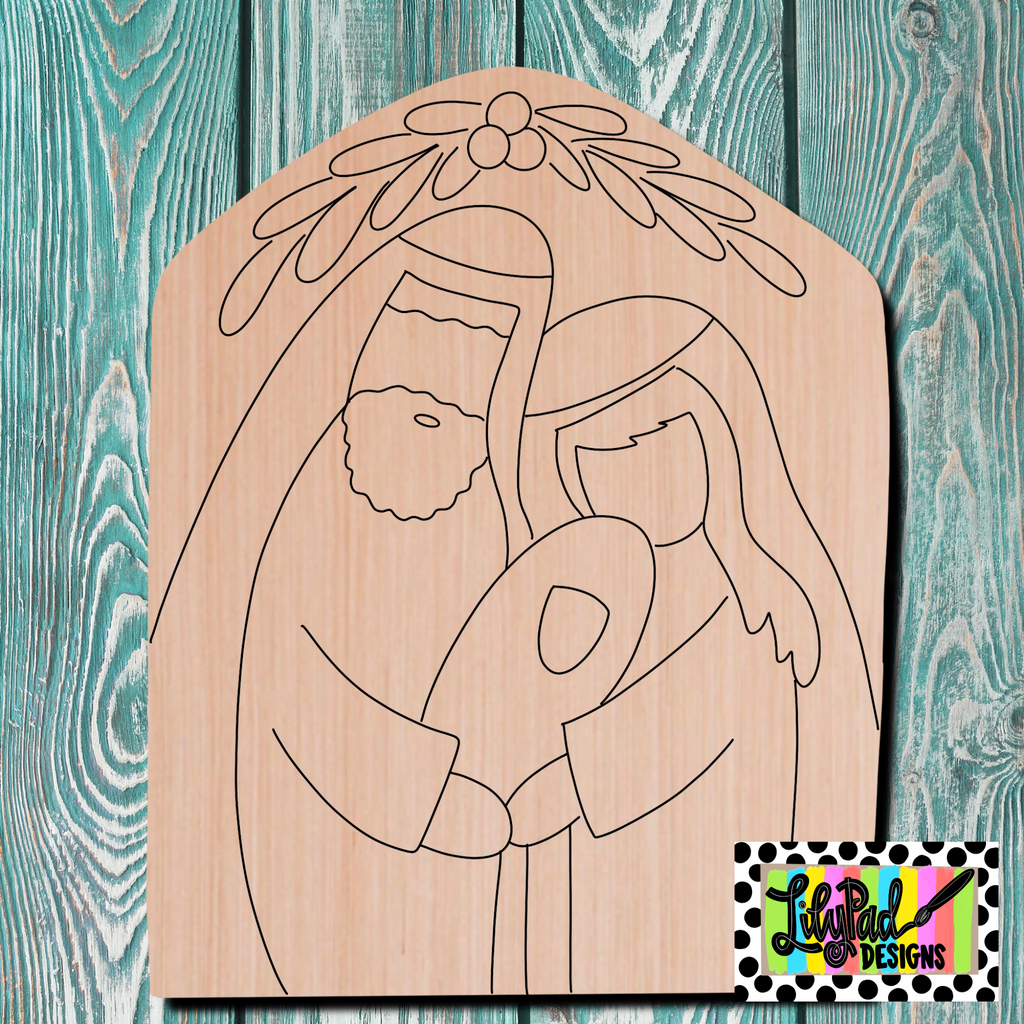 Lilypad Designs Nativity