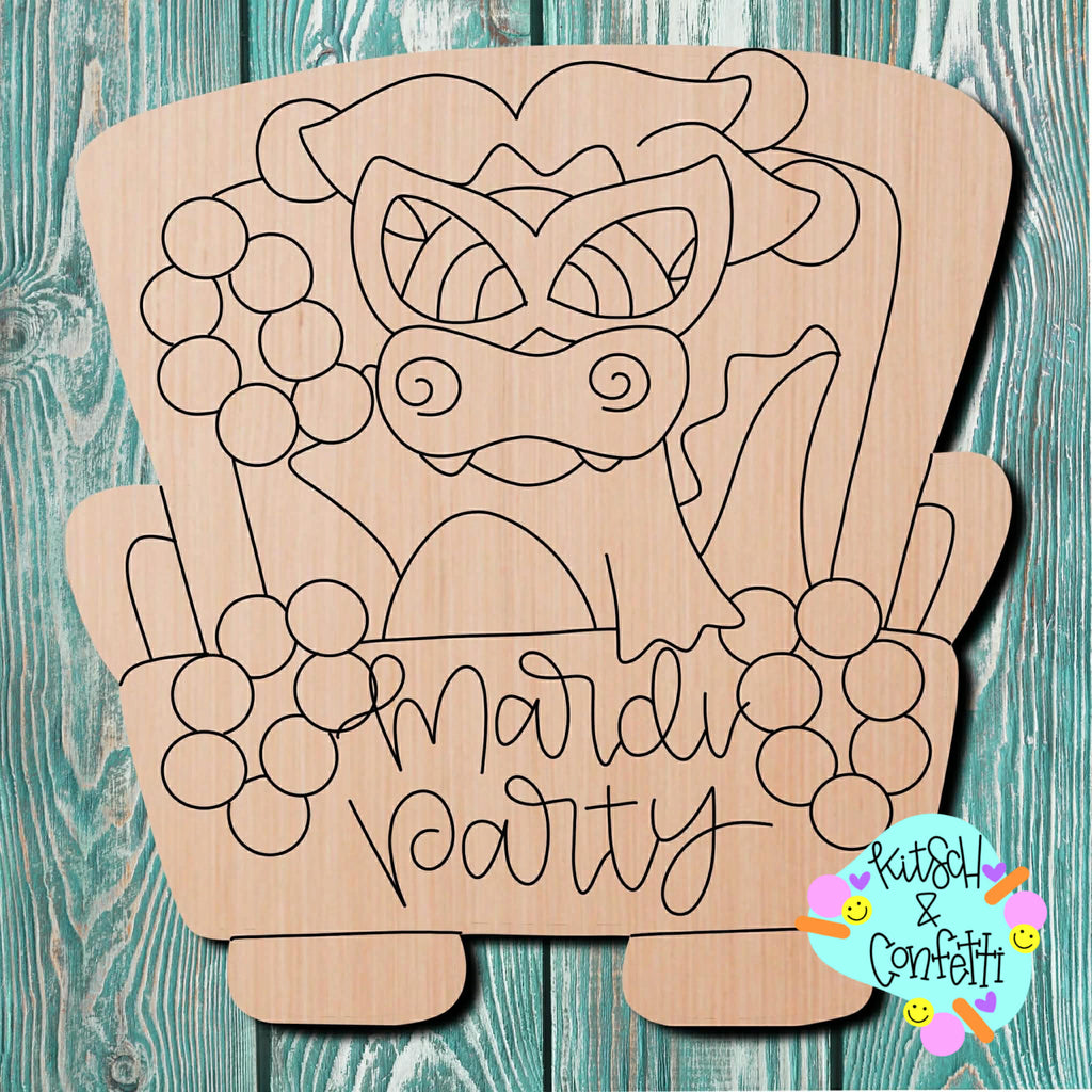 Kitsch & Confetti Mardi Gras Truck